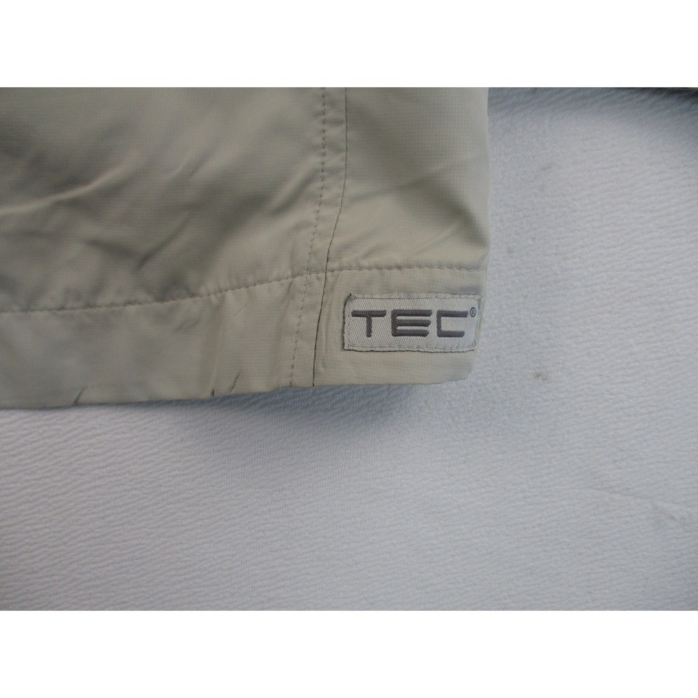 SCOTTEVEST Jacket Mens Medium Tan TEC Tropiformer Utility Pocket Hidden Hood - Picture 15 of 16